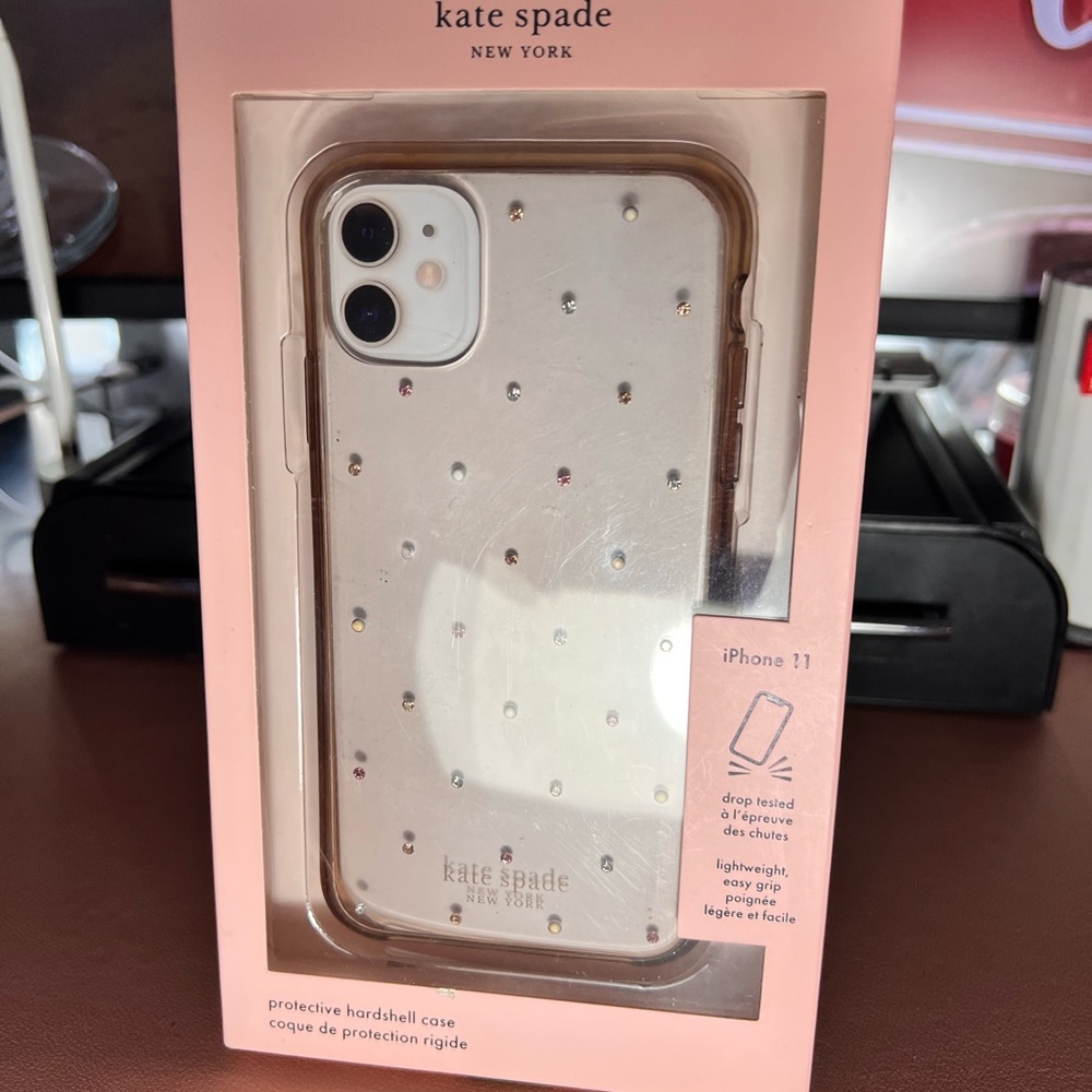 kate spade rhinestones case for iPhone 11